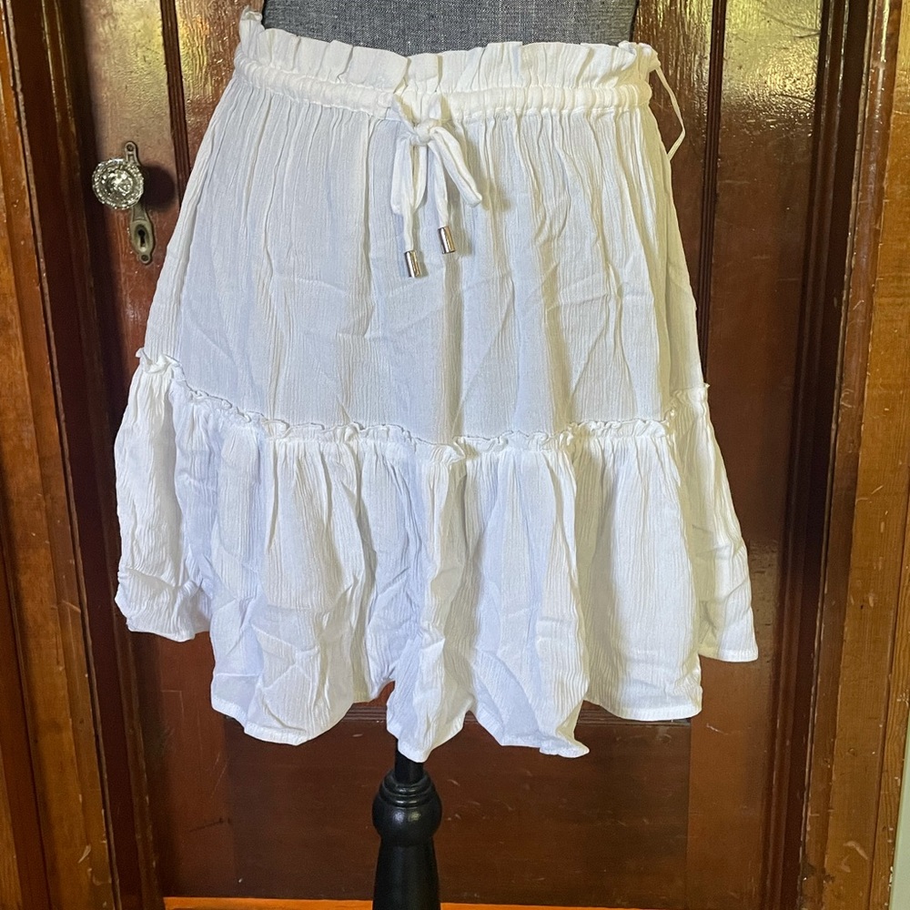 Elan sheer skirt